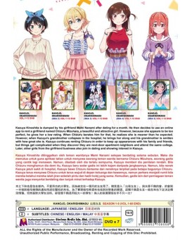 ENG DUB * KANOJO, OKARISHIMASU SEASON 1-5 (VOL.1-60 END) 